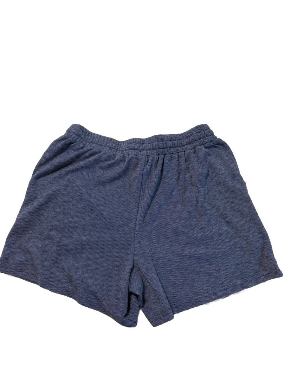 Johnny Was Calme Cozy Pull On Shorts Blue Stripe Size Large - Picture 2 of 5